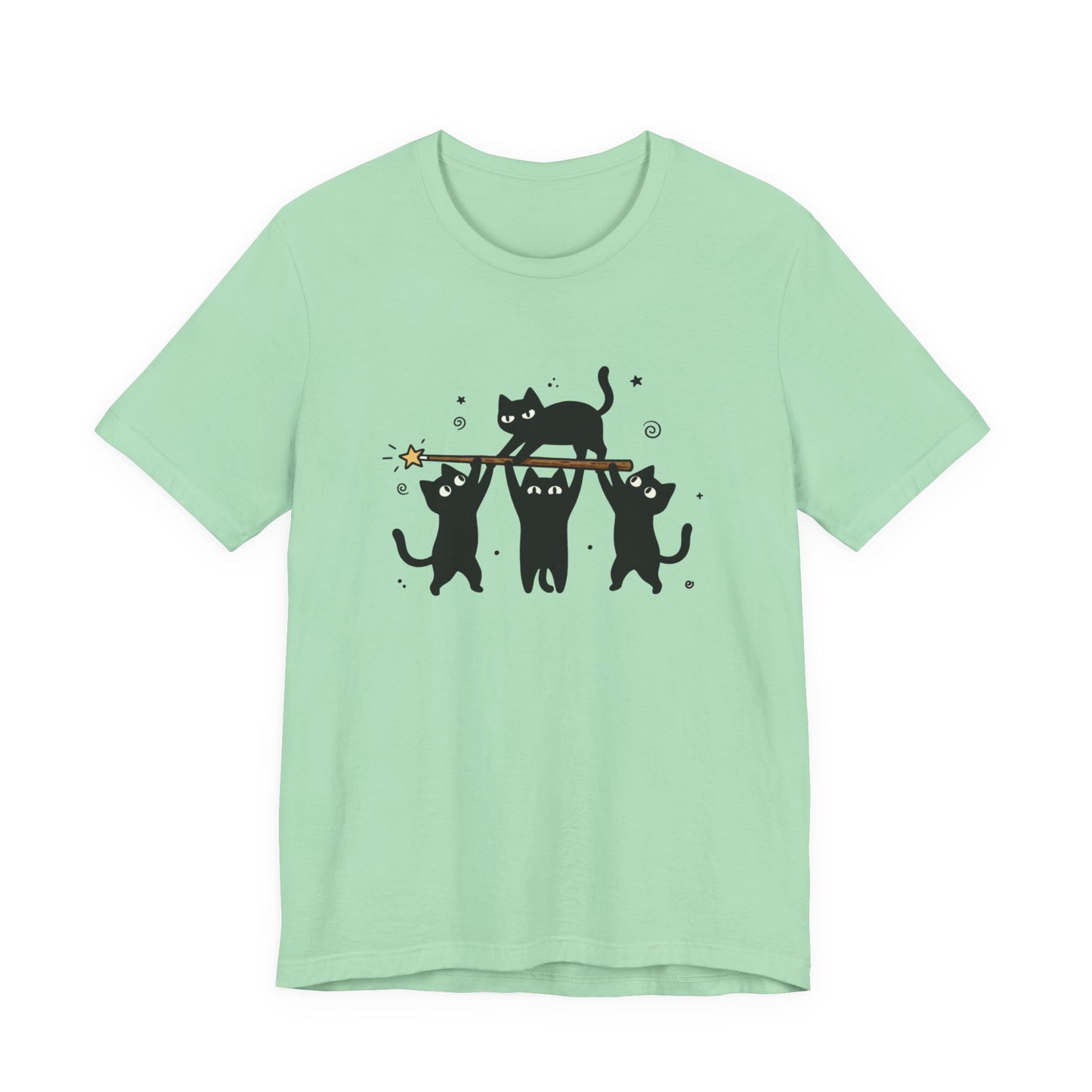 Mischievous Magic Cats (Unisex T-Shirt)