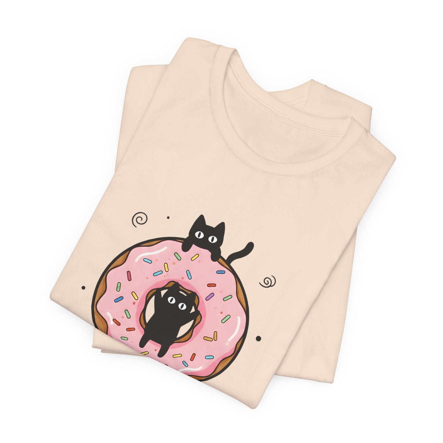 Cats & Donut (Unisex T-Shirt)