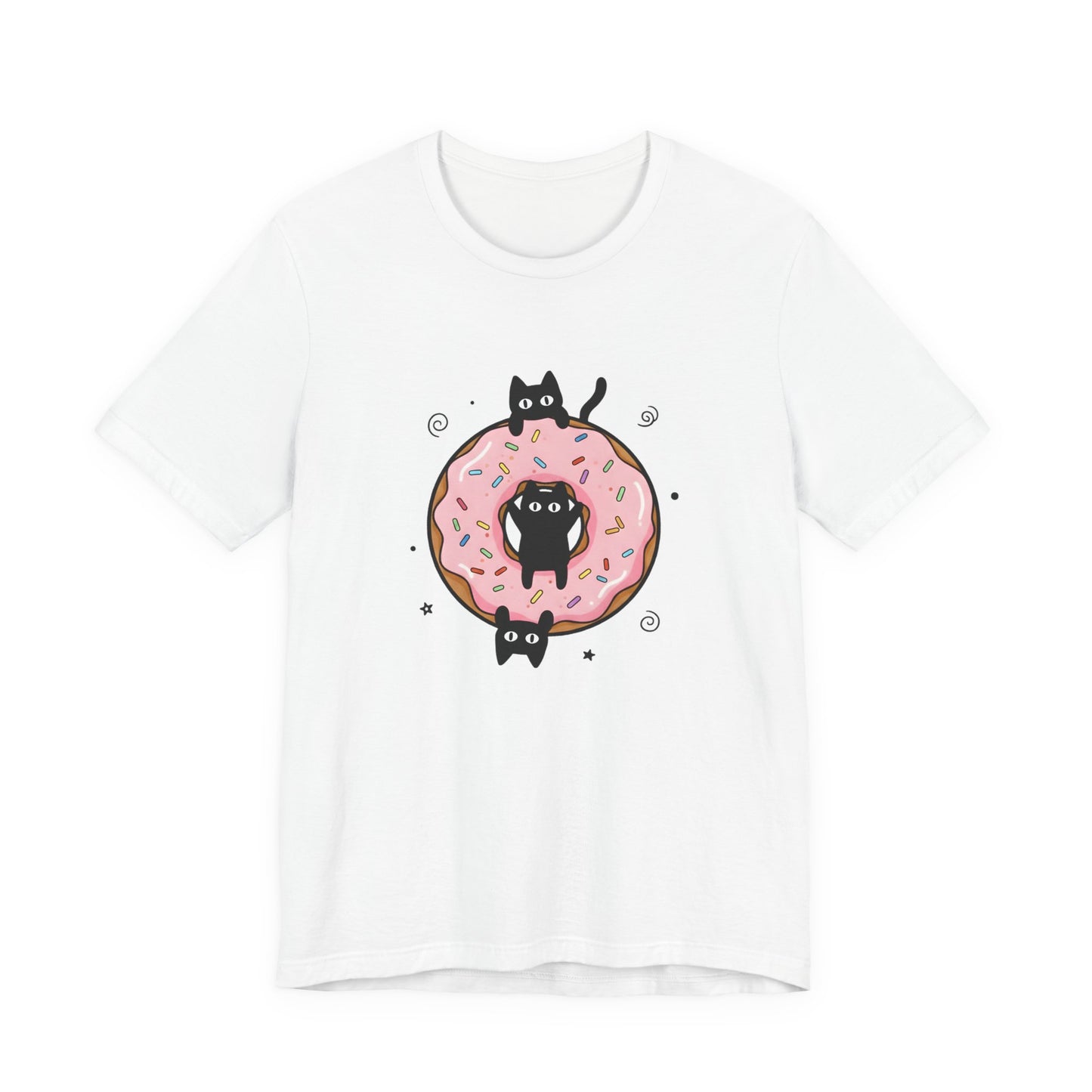 Cats & Donut (Unisex T-Shirt)