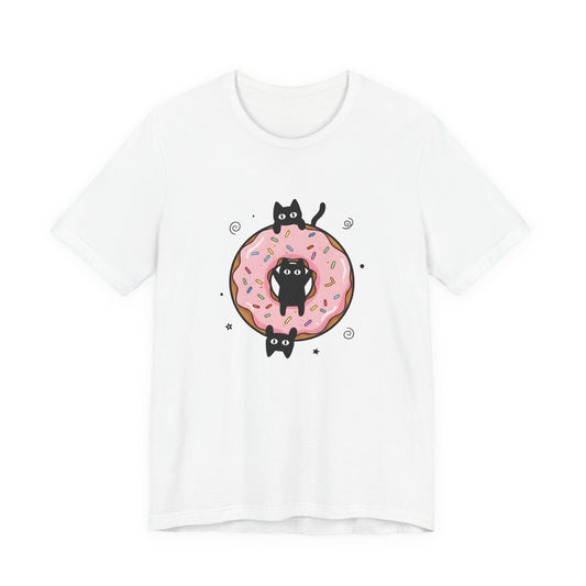 Cats & Donut (Unisex T-Shirt)