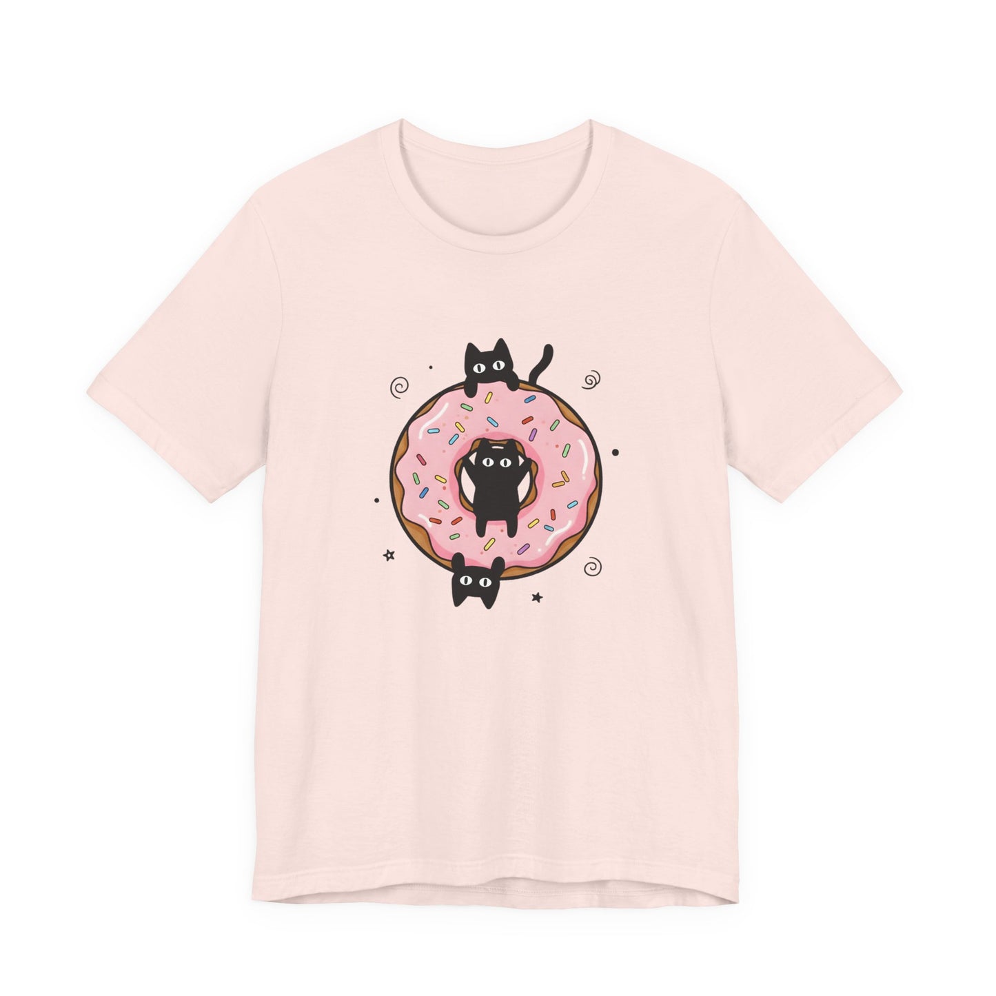 Cats & Donut (Unisex T-Shirt)