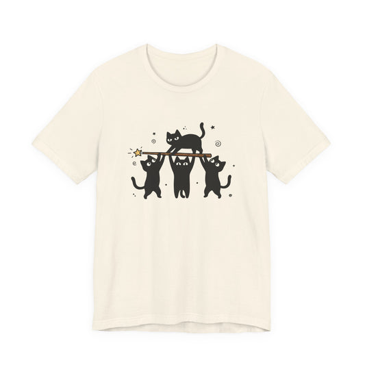 Mischievous Magic Cats (Unisex T-Shirt)