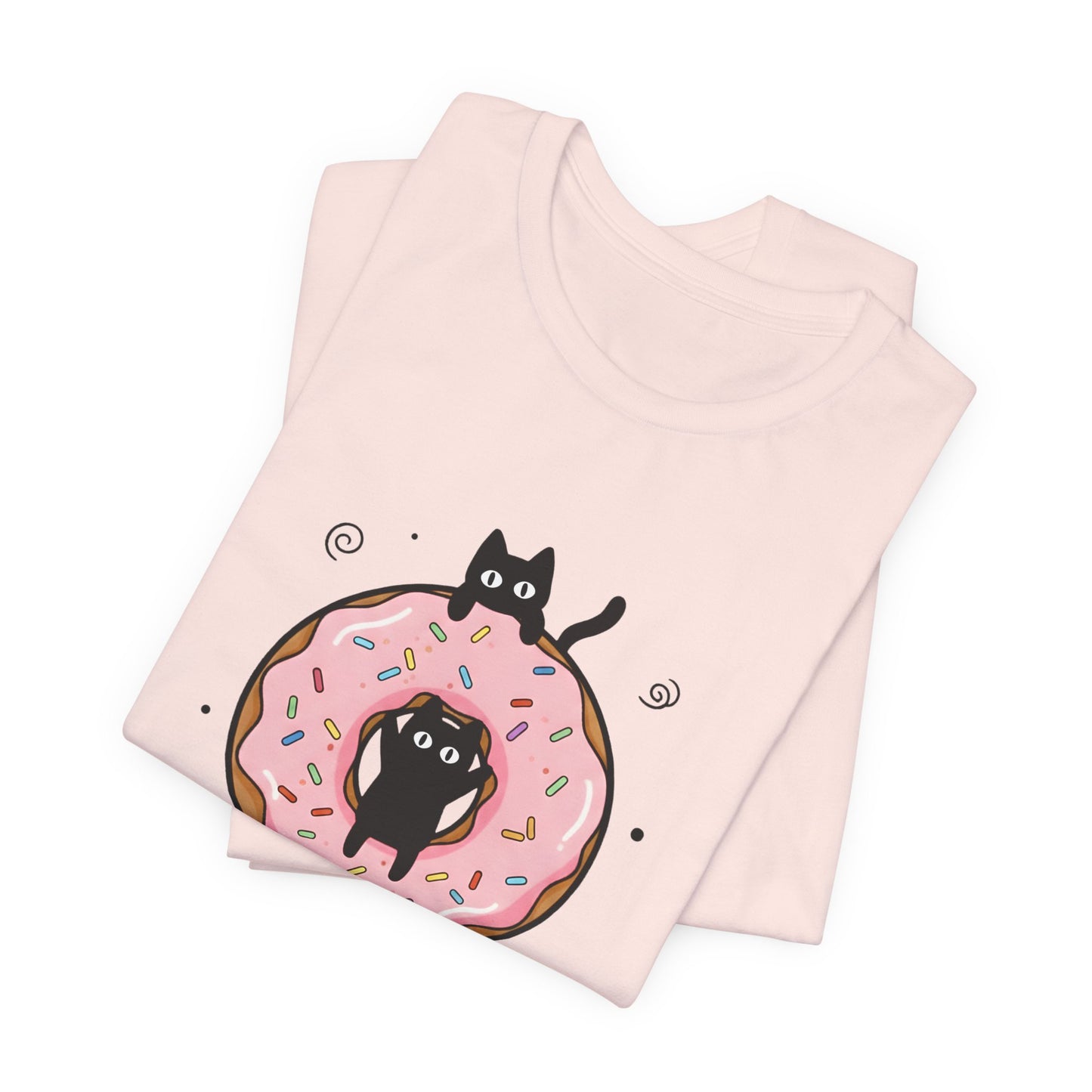 Cats & Donut (Unisex T-Shirt)