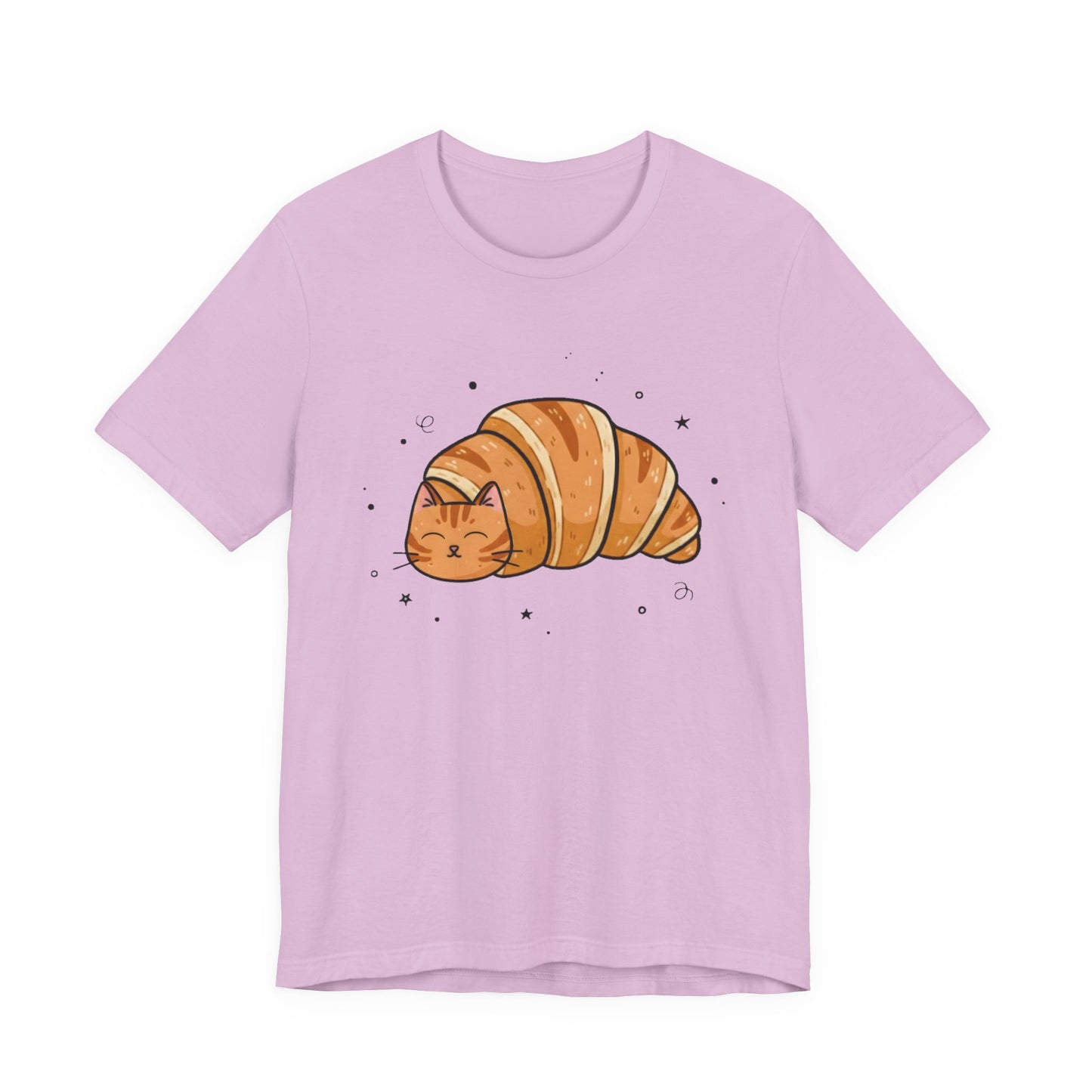 Orange Cat Croissant (Unisex T-Shirt)