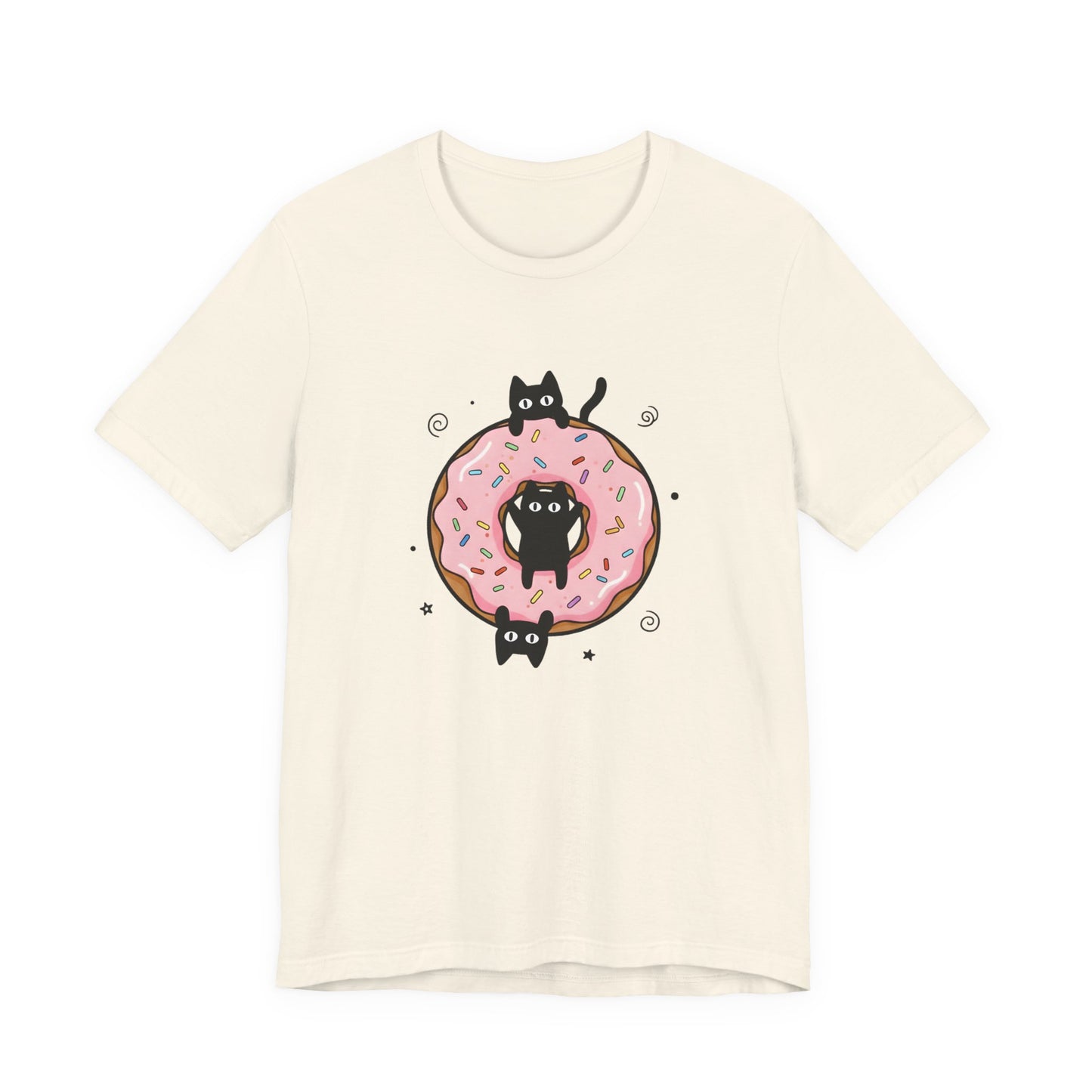 Cats & Donut (Unisex T-Shirt)