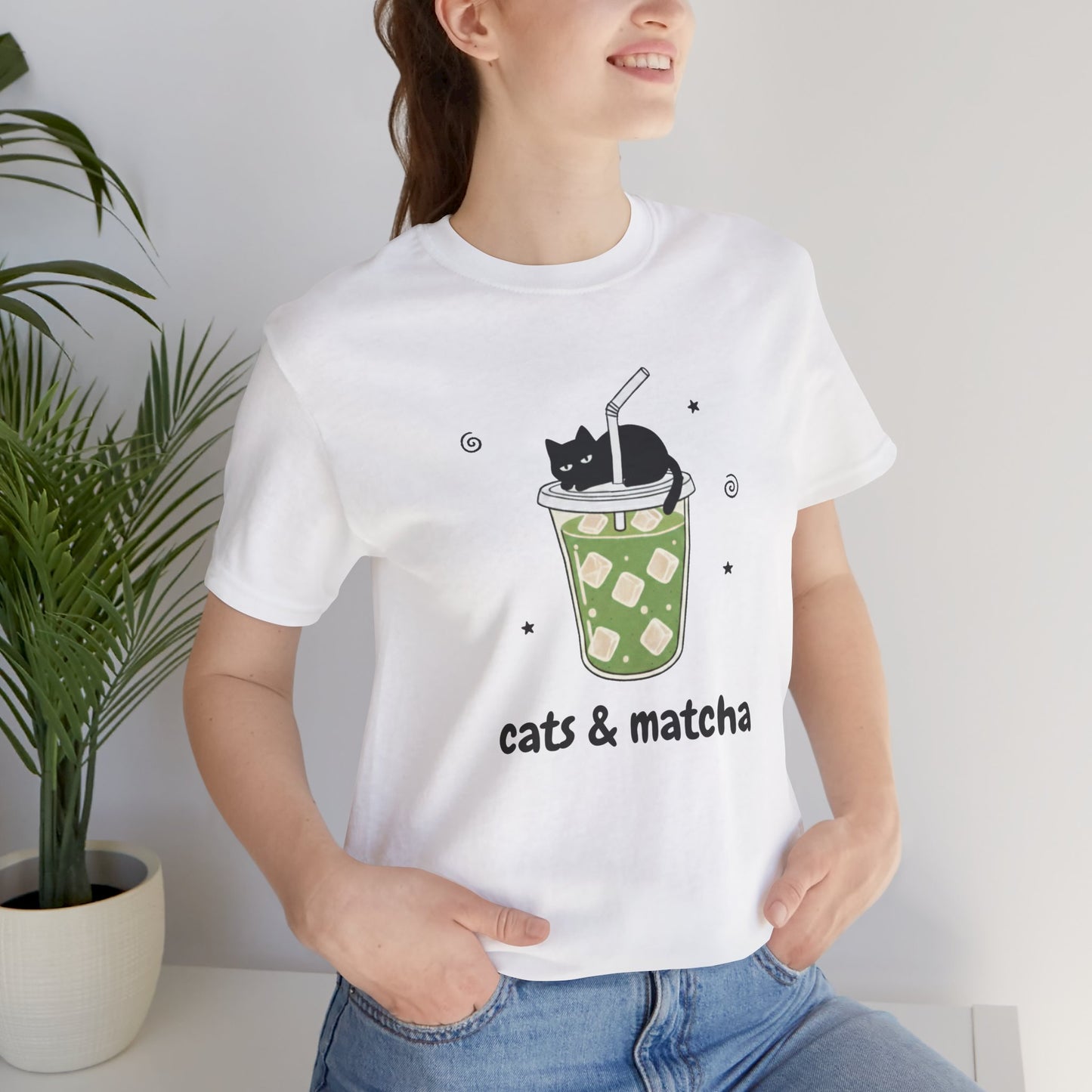 Cats & Matcha (Unisex T-Shirt)
