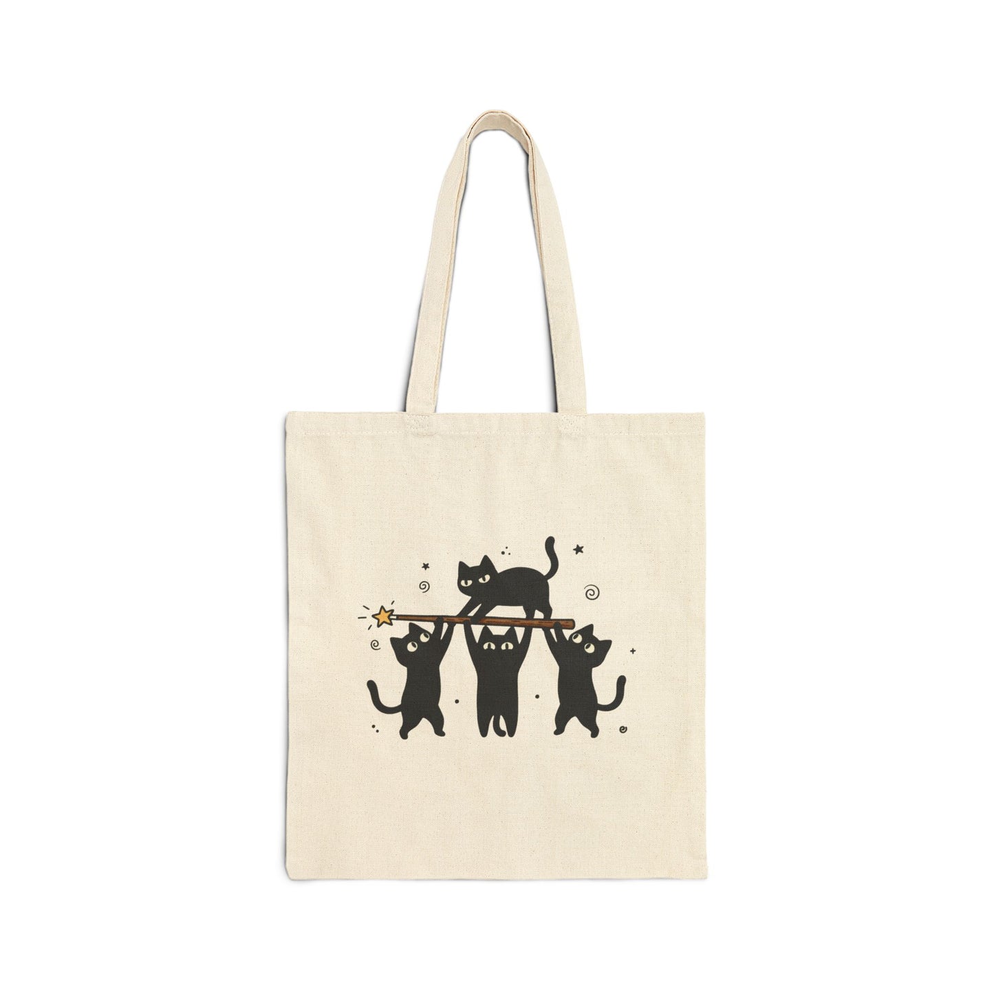 Mischievous Magic Cats Tote Bag