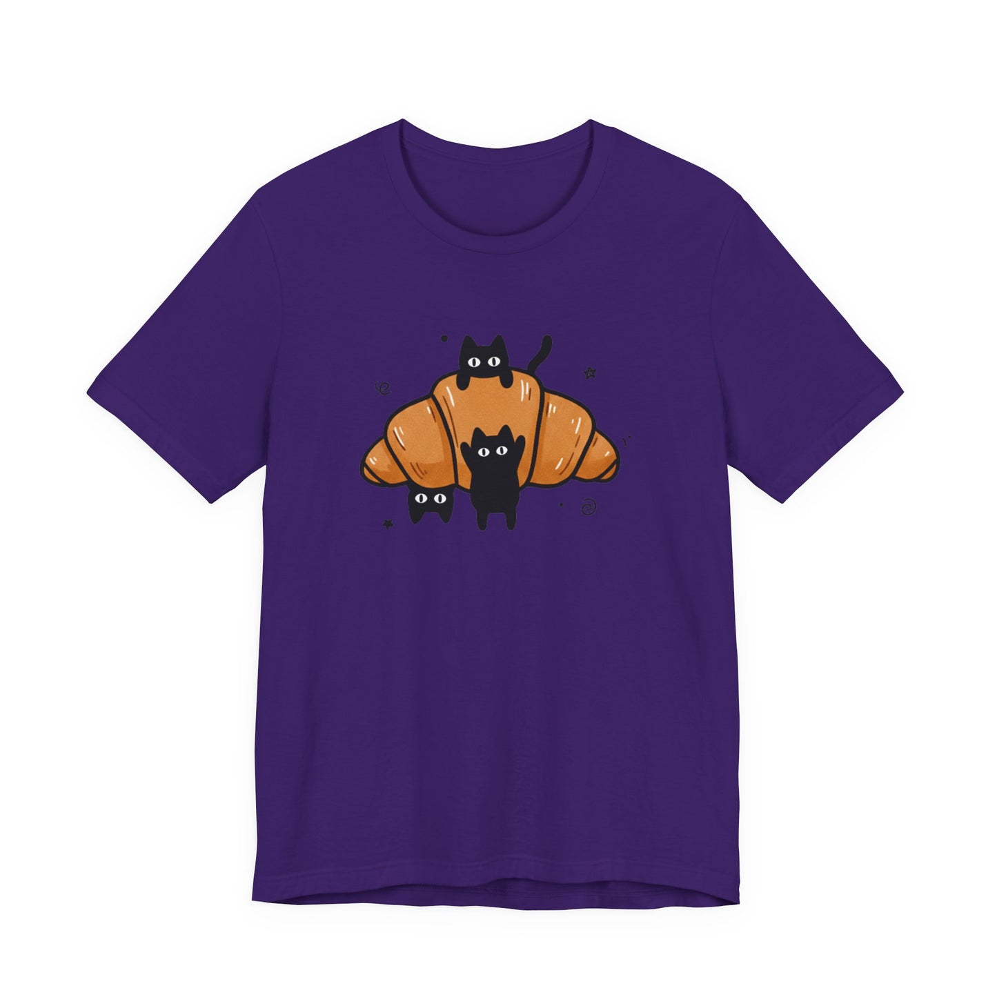 Cats & Croissant (Unisex T-Shirt)