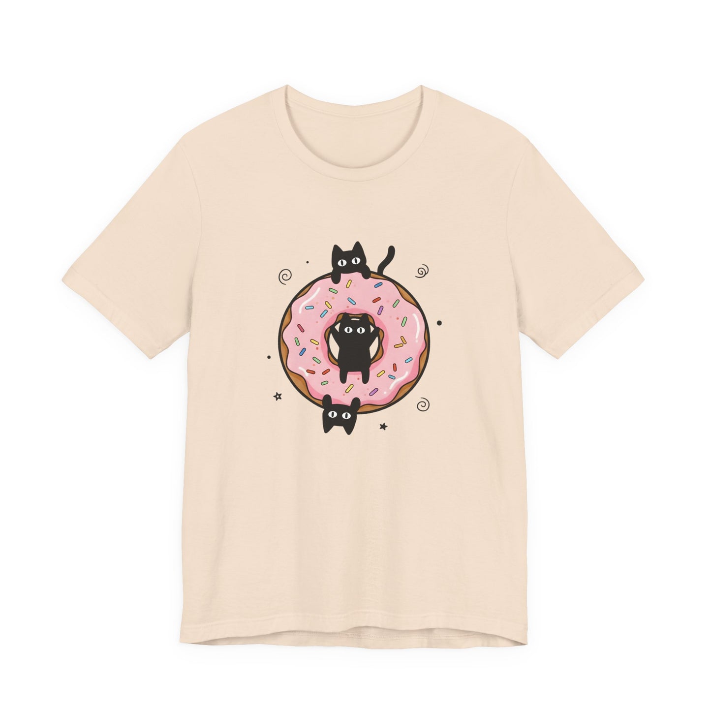 Cats & Donut (Unisex T-Shirt)